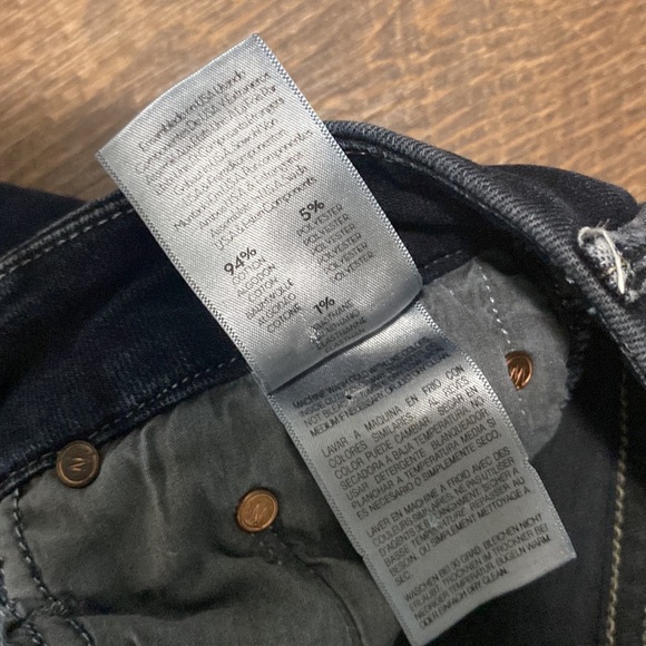 MOTHER HIGH WAISTED LOOKER IN COFFEE TEA OR ME? HI RISE SKINNY STRETCH JEANS - Picture 13 of 14